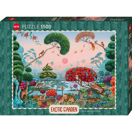 Puzzle 1000 pzs. EXOTIC GARDEN, Jungle Paradise